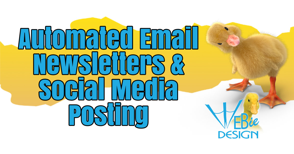 Automated Email Newsletters and Social Media Posts