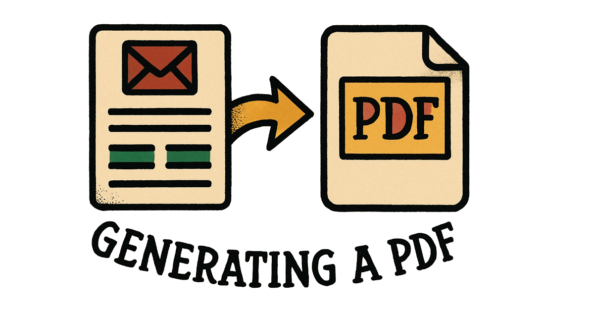 Generate a PDF from ACYMailing