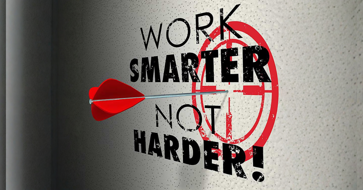 work smarter